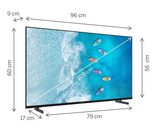 TV Set THOMSON 43 " 4K Ultra HD 3840 x 2160 pixels Flat 16:9 LED 43UG4S15