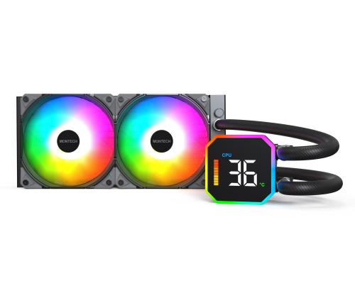 CPU COOLER MULTI SOCKET BLACK/HYPERFLOW DIGITAL 240 MONTECH