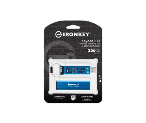 MEMORY DRIVE FLASH USB3.2/256GB IKKP200/256GB KINGSTON