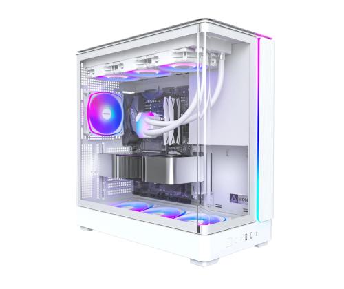 Case MONTECH micro ATX/Mini-ITX White Midi Tower PC KING 45 PRO KING45PRO(W)