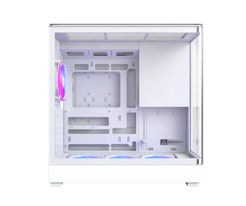 Case MONTECH micro ATX/Mini-ITX White Midi Tower PC KING 45 PRO KING45PRO(W)