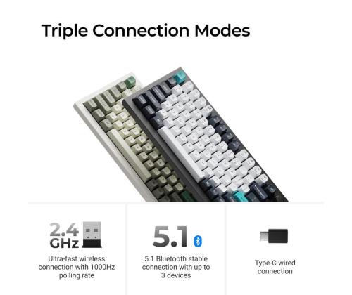 KEYBOARD WRL Q1 MAX RGB/CARBON BLACK Q1M-M4 KEYCHRON