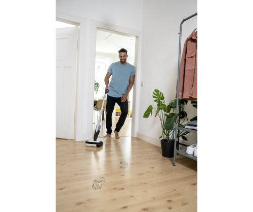 Vacuum Cleaner KARCHER dry&wet Electric broom Grey/White/Black Bagless Battery  2.3 kg 1.056-200.0