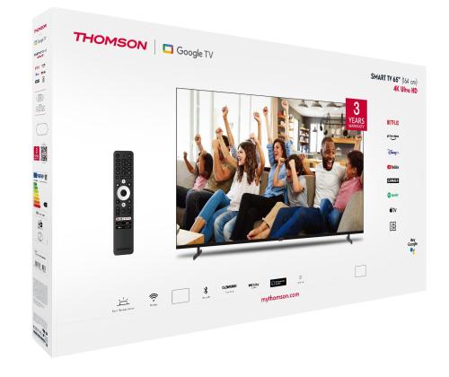 TV Set THOMSON 65 " 4K Ultra HD 3840 x 2160 pixels Flat 16:9 LED 65UG4S14