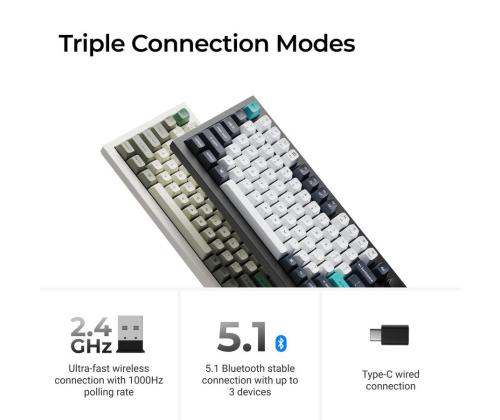 KEYBOARD WRL Q3 MAX RGB/CARBON BLACK Q3M-M4 KEYCHRON