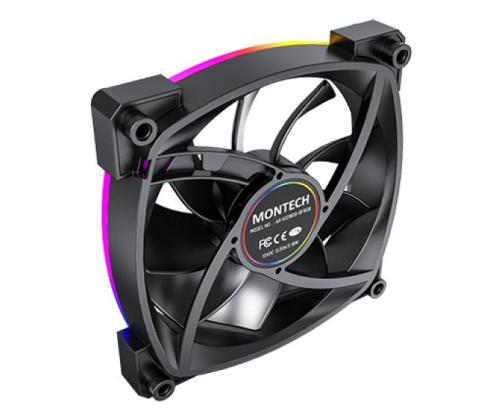 CASE FAN 120MM/AX120 PWM BLACK 3 IN 1 MONTECH