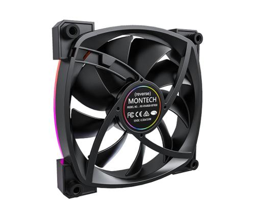 CASE FAN 140MM/RX140 PWM BLACK MONTECH