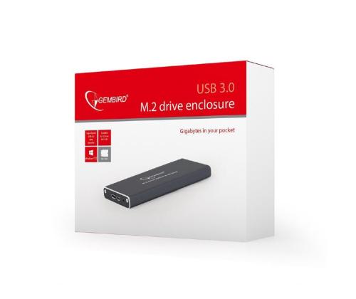 HDD CASE EXT. USB3 M.2/BLACK EE2280-U3C-01 GEMBIRD