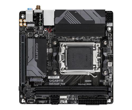 Mainboard GIGABYTE AMD B650 Socket AM5 mini ITX RAM DDR5-SDRAM 2xSlots Wi-Fi Yes Bluetooth Yes…