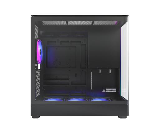 Case MONTECH micro ATX/Mini-ITX Black Midi Tower PC KING 45 PRO KING45PRO(B)