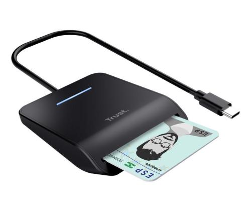 CARD READER SMARTCARD PRIMO/USB-C 26061 TRUST
