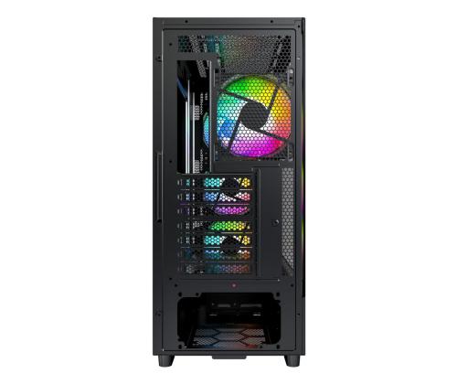 Case MONTECH X5 MidiTower Case product features Transparent panel Not included Colour Black X5(B)