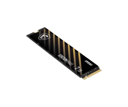 SSD MSI SPATIUM M461 2TB M.2 PCIE NVMe 3D NAND Write speed 4200 MBytes/sec Read speed 5000 MBytes…