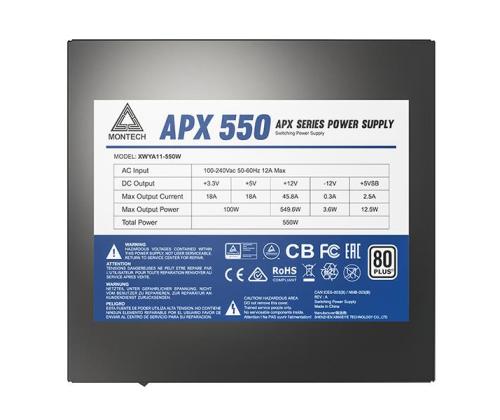 Power Supply MONTECH APX 550W 550 W APX550