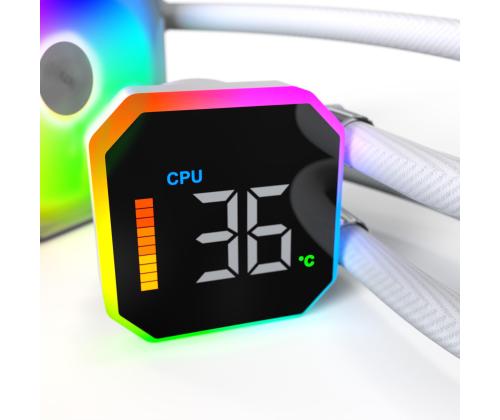 CPU COOLER MULTI SOCKET WHITE/HYPERFLOW DIGITAL 240 MONTECH