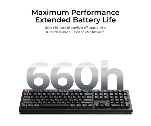 KEYBOARD WRL V6 ULTRA/BLACK V6U-D4 KEYCHRON