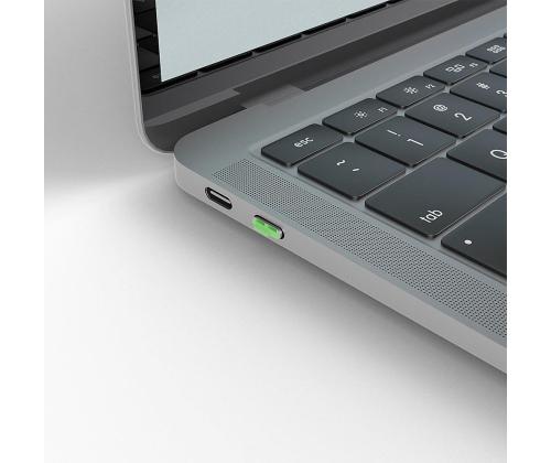 USB PORT TYPE-C BLOCKER 4PACK/GREEN 40426 LINDY