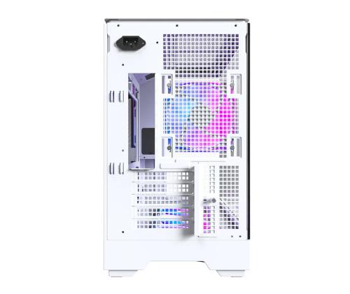 Case MONTECH micro ATX/Mini-ITX White Midi Tower PC KING 15 PRO KING15PRO(W)