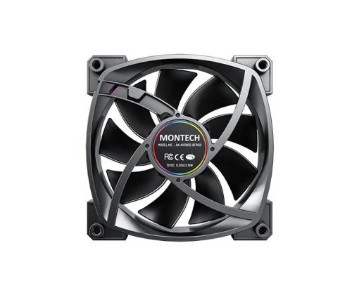 CASE FAN 120MM/AX120 PWM BLACK MONTECH