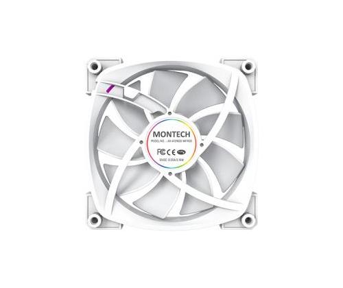 CASE FAN 120MM/AX120 PWM WHITE 3 IN 1 MONTECH