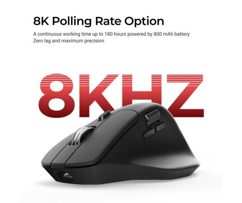 MOUSE USB OPTICAL WRL M6/BLACK M6S-A23 KEYCHRON