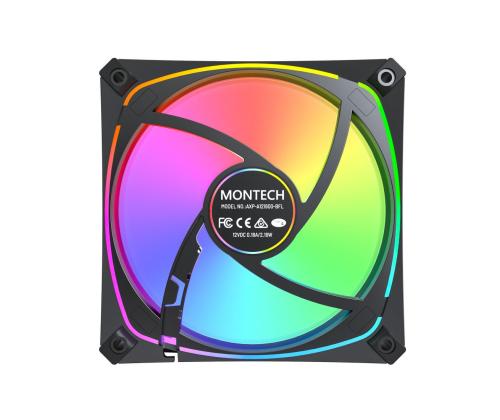 CASE FAN 120MM/AX120 PRO BLACK MONTECH