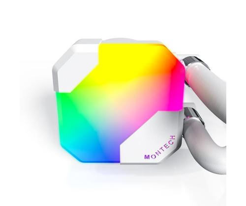 CPU COOLER MULTI SOCKET WHITE/HYPERFLOW ARGB 360 (W) MONTECH