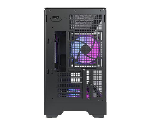 Case MONTECH micro ATX/Mini-ITX Black Midi Tower PC KING 15 PRO KING15PRO(B)