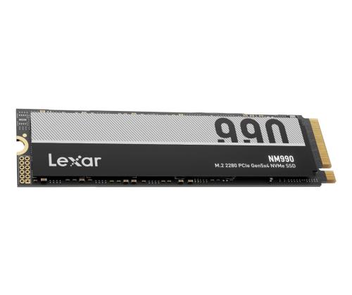 SSD LEXAR NM990 1TB M.2 NVMe Write speed 7500 MBytes/sec Read speed 14000 MBytes/sec 2.45mm TBW 750…