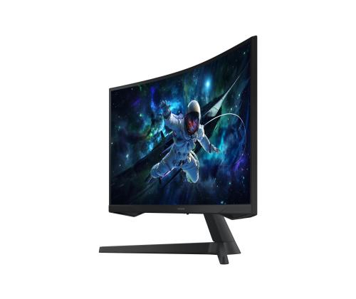 LCD Monitor SAMSUNG 27 " 2560 x 1440 pixels Wide Quad HD Native aspect ratio 16:9 LED Curved…