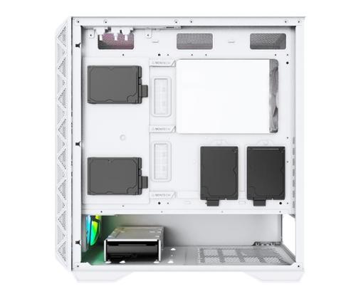 Case MONTECH AIR 903 MAX MidiTower Not included ATX EATX MicroATX MiniITX Colour White AIR903MAX(W)