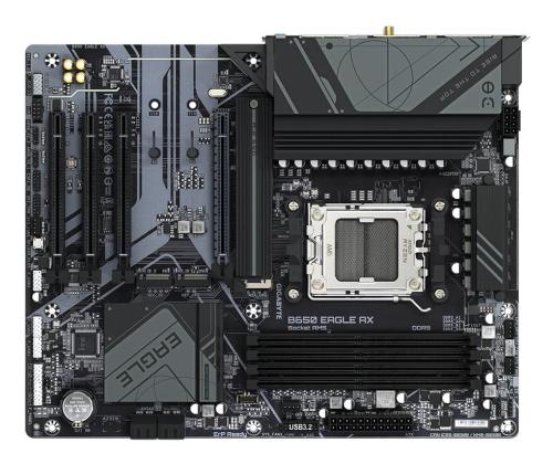 Mainboard GIGABYTE AMD B650 Socket AM5 ATX RAM DDR5-SDRAM 4xSlots Wi-Fi Yes Bluetooth Yes 3xNumber…