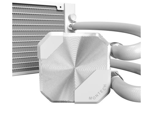 CPU COOLER MULTI SOCKET WHITE/HYPERFLOW SILENT360(W) MONTECH