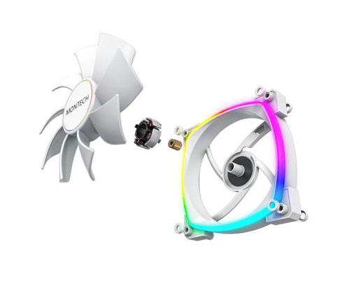 CASE FAN 140MM/AX140 PWM WHITE MONTECH