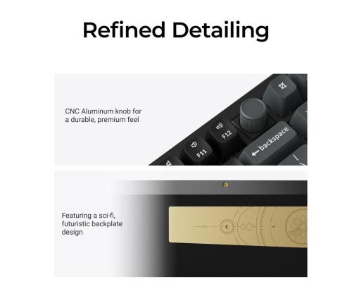 KEYBOARD WRL Q3 ULTRA/BLACK Q3U-M4 KEYCHRON