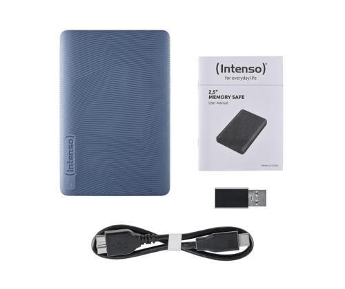 External HDD INTENSO 1000 GB Colour Blue 6029565
