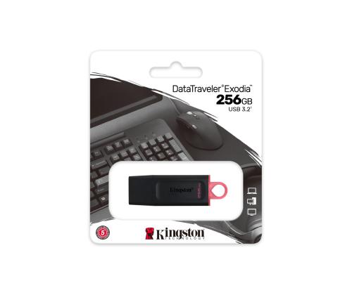 MEMORY DRIVE FLASH USB3.2/256GB DTX/256GB KINGSTON