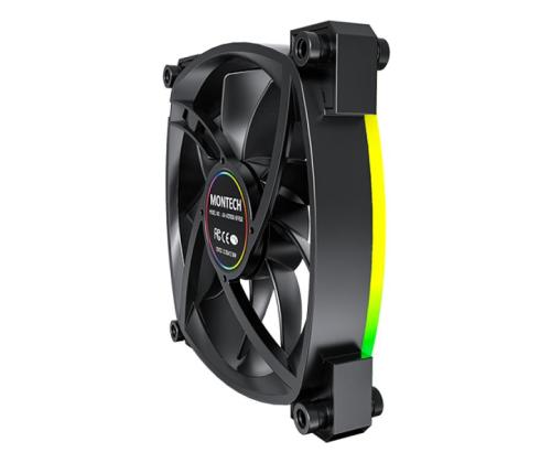 CASE FAN 120MM/AX120 PWM BLACK 3 IN 1 MONTECH