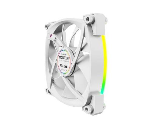 CASE FAN 120MM/RX120 PWM WHITE MONTECH