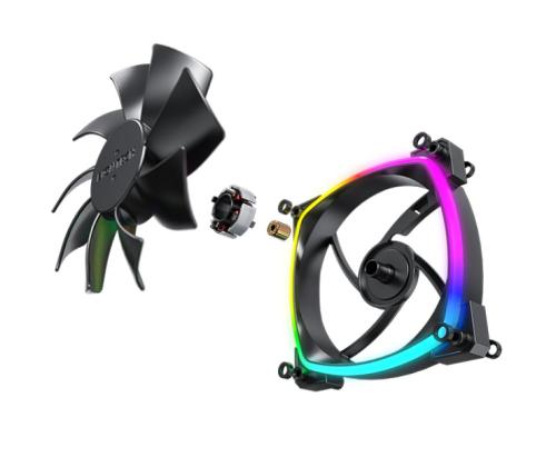 CASE FAN 120MM/AX120 PWM BLACK 3 IN 1 MONTECH