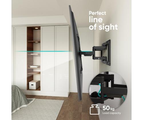 TV SET ACC WALL MOUNT /32-90"/BLACK SM6-B ONKRON