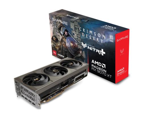 Graphics Card SAPPHIRE AMD Radeon RX 9070 XT 16 GB GDDR6 256 bit PCI Express x16 5.0 Active 11348…