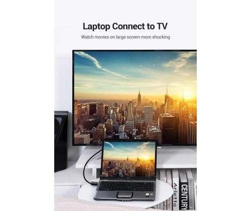CABLE DP TO VGA 2M/BLACK HBLBH VENTION
