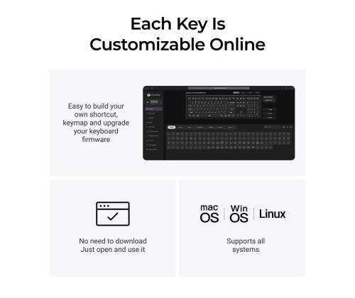 KEYBOARD WRL V6 ULTRA/BLACK V6U-D4 KEYCHRON