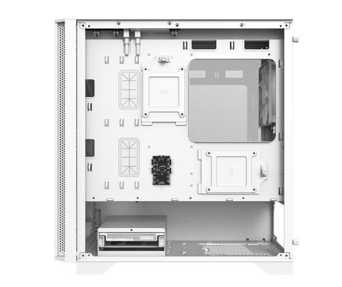 Case MONTECH AIR 100 ARGB MidiTower Not included MicroATX MiniITX Colour White AIR100ARGB(W)