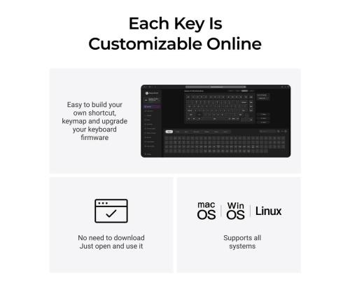 KEYBOARD WRL V1 ULTRA/BLACK V1U-D1 KEYCHRON