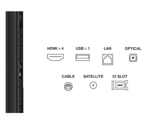 TV Set TCL 85 " 4K Ultra HD 3840 x 2160 pixels Flat 16:9 QLED 85P89K
