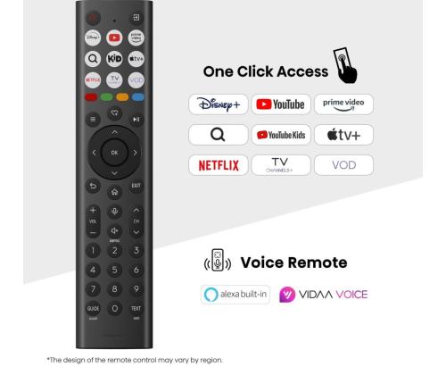 TV Set HISENSE 85 " 4K Ultra HD 3840 x 2160 pixels Flat 16:9 LED 85A6Q