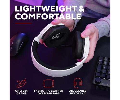 HEADSET GXT492W CARUS/WHITE 25448 TRUST