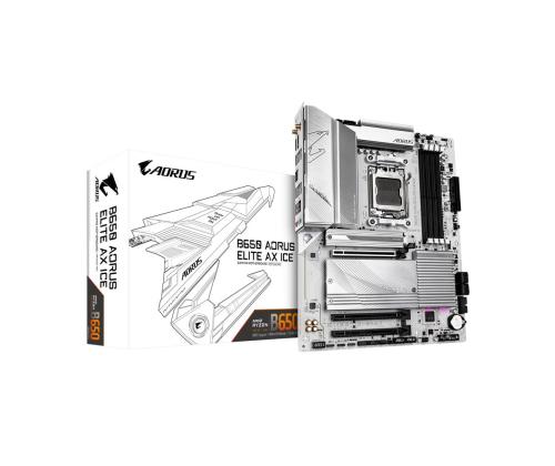 Mainboard GIGABYTE AMD B650 SAM5 ATX Memory DDR5 Memory slots 4 B650AELITEAXICE1.1